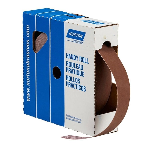 Norton Co ROLLS Metalite K225/K224 Cloth Rolls, Size: 2in. x 50 yds, GRIT: P100-J 662611-26298 - main
